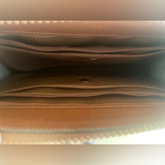 Dooney & Bourke Vintage 80s Shoulder Crossbody Leather Bag - Picture 9 of 13